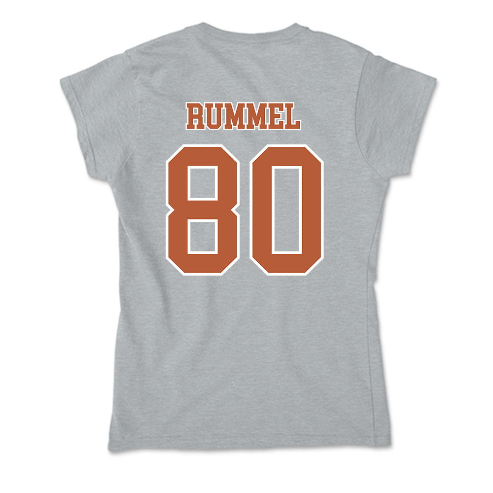 Texas - NCAA Baseball : Cooper Rummel - Soft Style Women’s T-Shirt-1