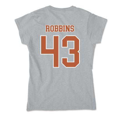 Texas - NCAA Baseball : Aiden Robbins - Soft Style Women’s T-Shirt-1