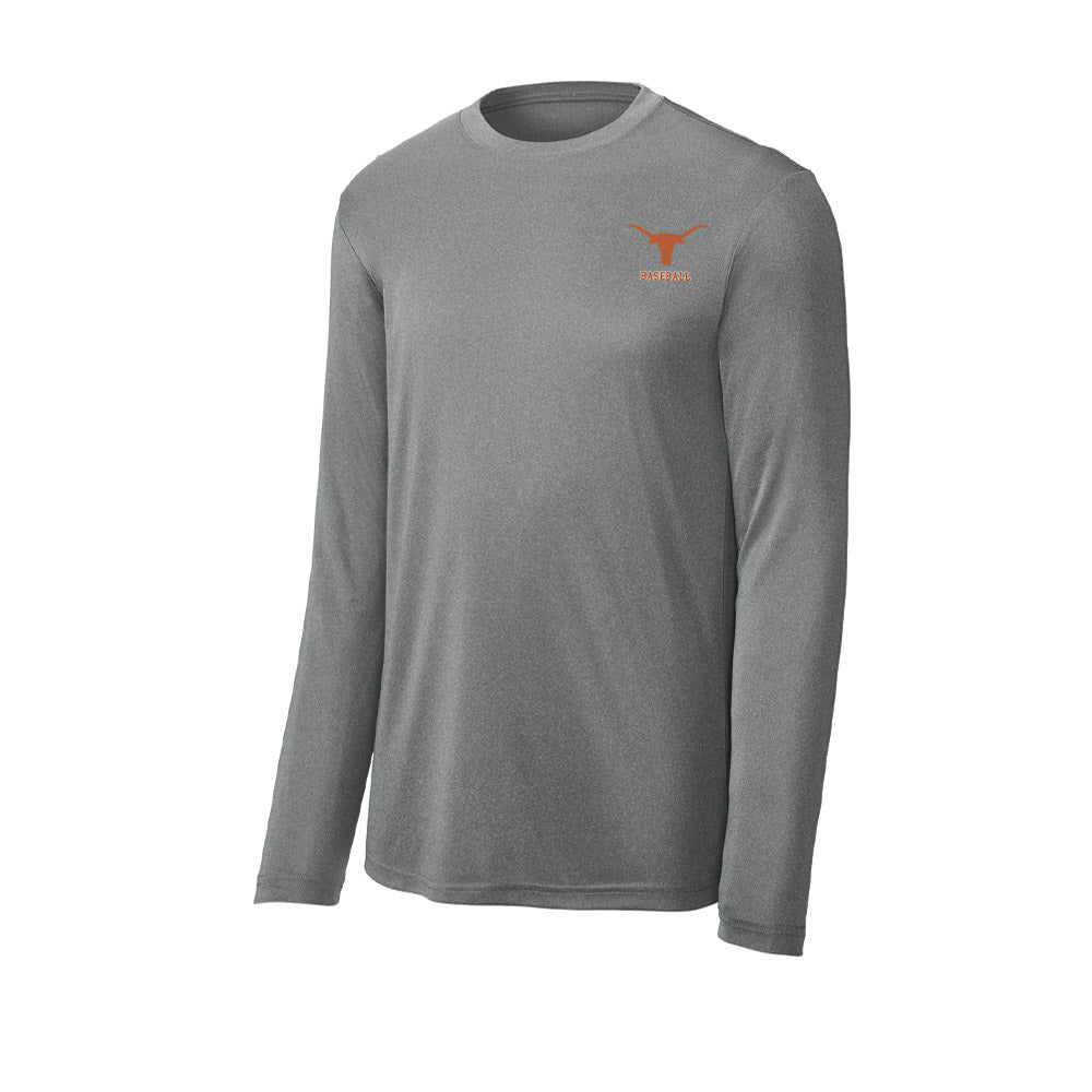 Texas - NCAA Baseball : Felix Garcia Yruegas - Activewear Long Sleeve T-Shirt-0