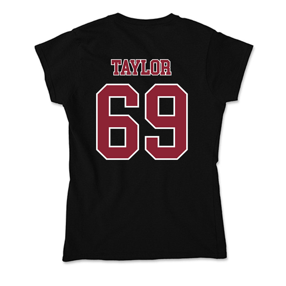 UMass - NCAA Football : Brock Taylor - Soft Style Women’s T-Shirt-1