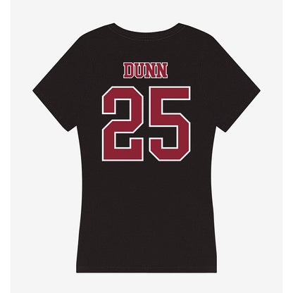 UMass - NCAA Men's Ice Hockey : Cam Dunn - Women's V-Neck T-Shirt-1