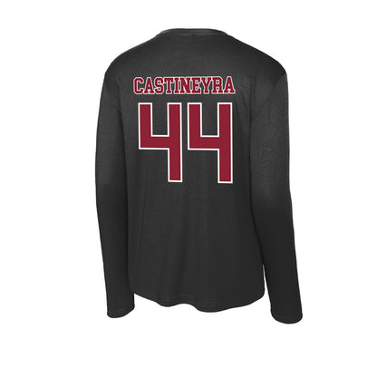 UMass - NCAA Men's Basketball : Rollie Castineyra - Activewear Long Sleeve T-Shirt-1