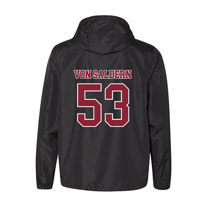 UMass - NCAA Football : Magnus Von Saldern - Windbreaker-1