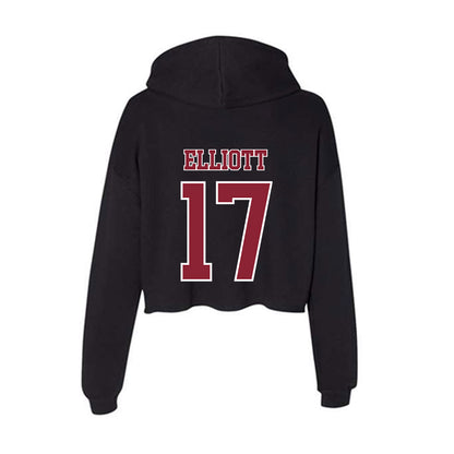 UMass - NCAA Football : Dallas Elliott - Women's Crop Fleece Hoodie-1