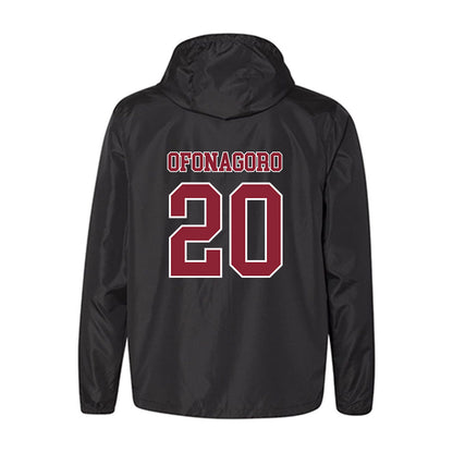 UMass - NCAA Football : Godson Ofonagoro - Windbreaker-1