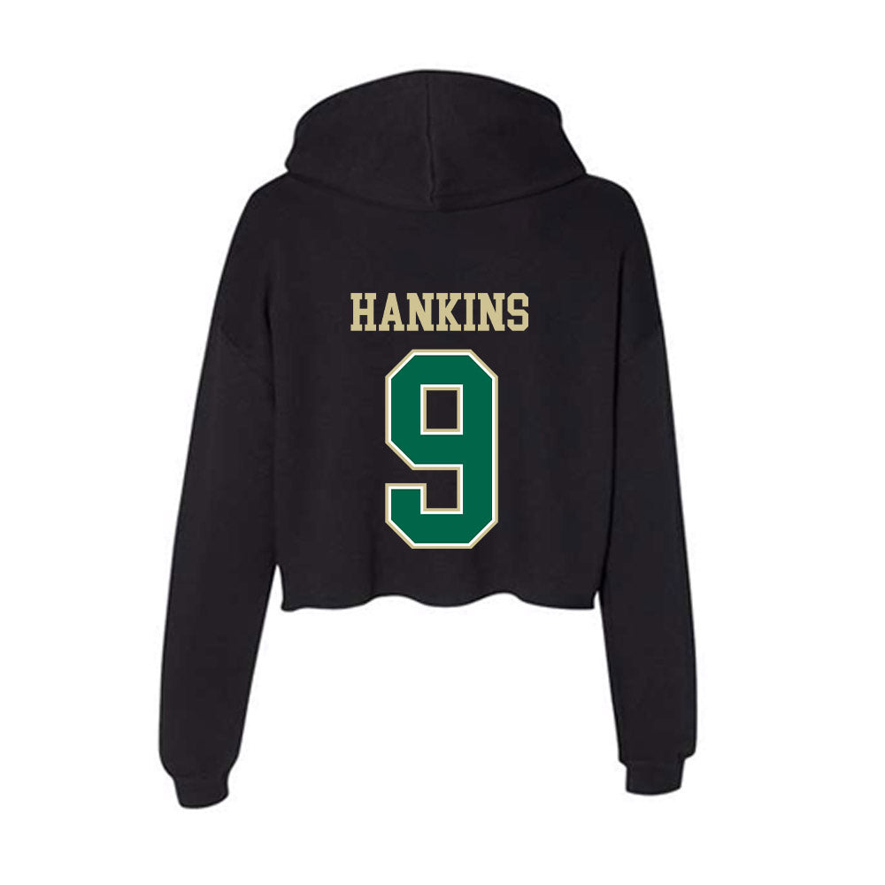 USF - NCAA Women's Lacrosse : Lucy Hankins - Women's Crop Fleece Hoodie-1