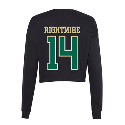 USF - NCAA Women's Soccer : Ava Rightmire - Women's Cropped Crew Fleece-1