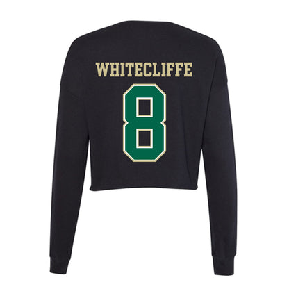 USF - NCAA Women's Lacrosse : Alex Whitecliffe - Women's Cropped Crew Fleece-1