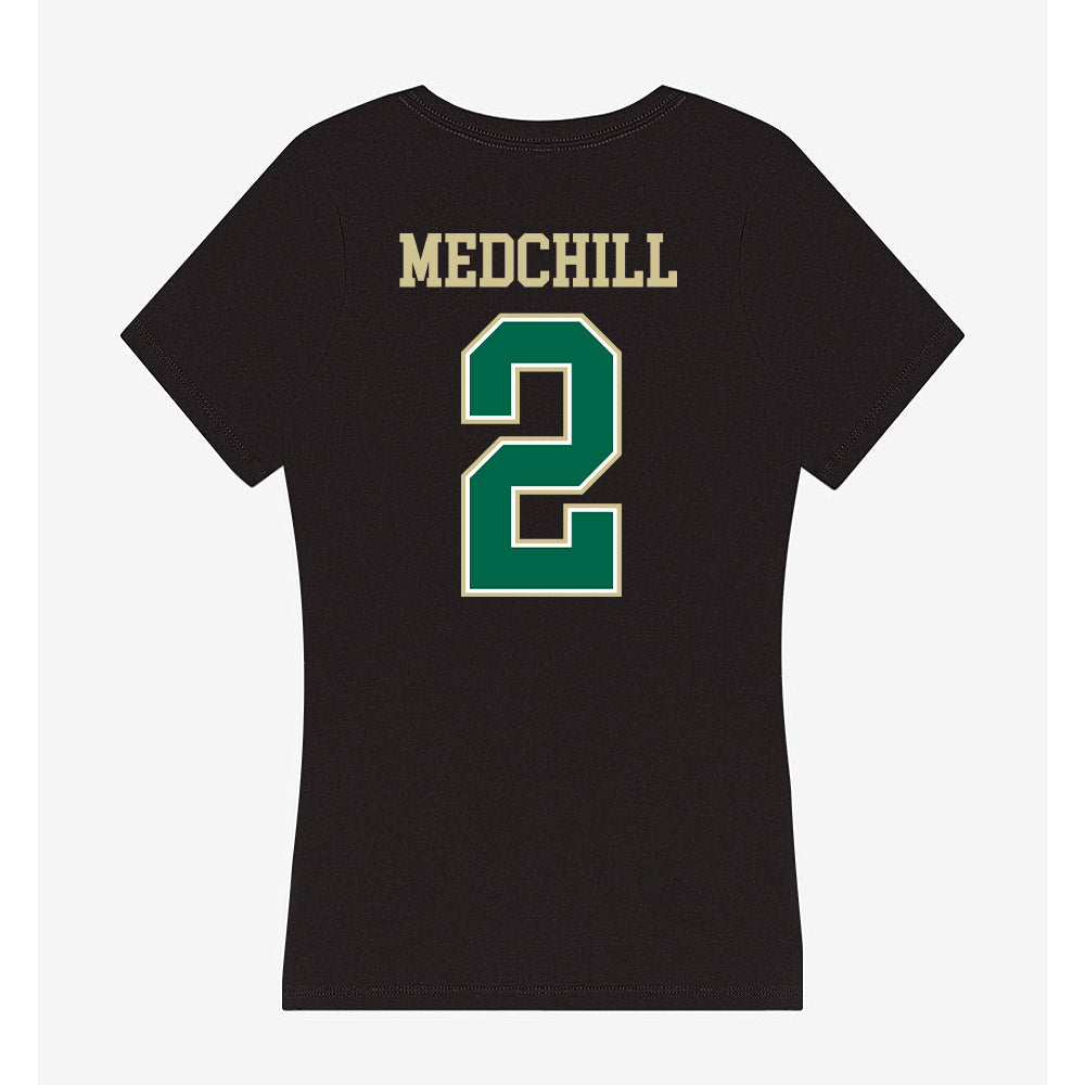 USF - NCAA Beach Volleyball : Ariana Medchill - Women's V-Neck T-Shirt-1