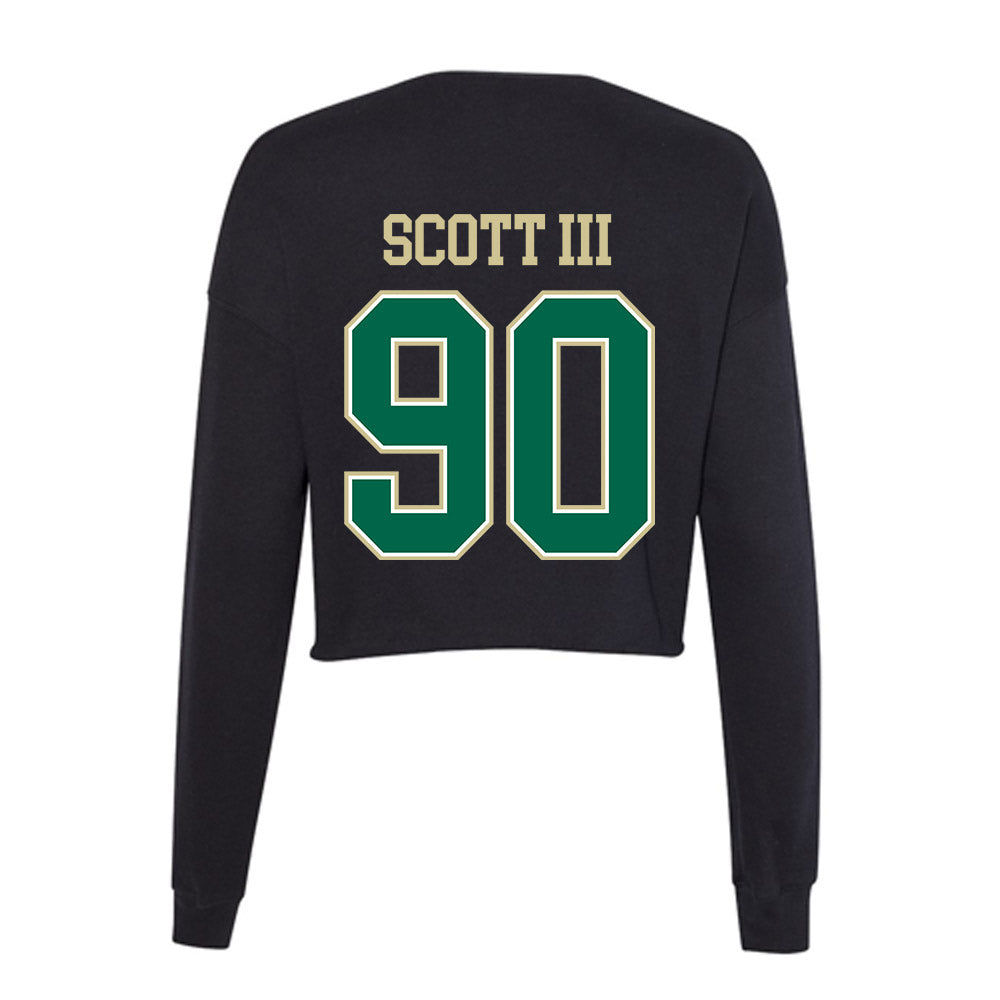 USF - NCAA Football : Richard Scott III - Women's Cropped Crew Fleece-1