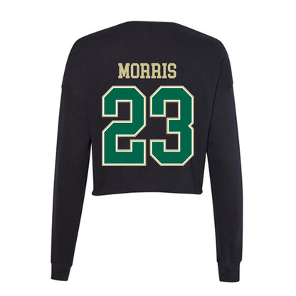 USF - NCAA Women's Lacrosse : Maddie Morris - Women's Cropped Crew Fleece-1
