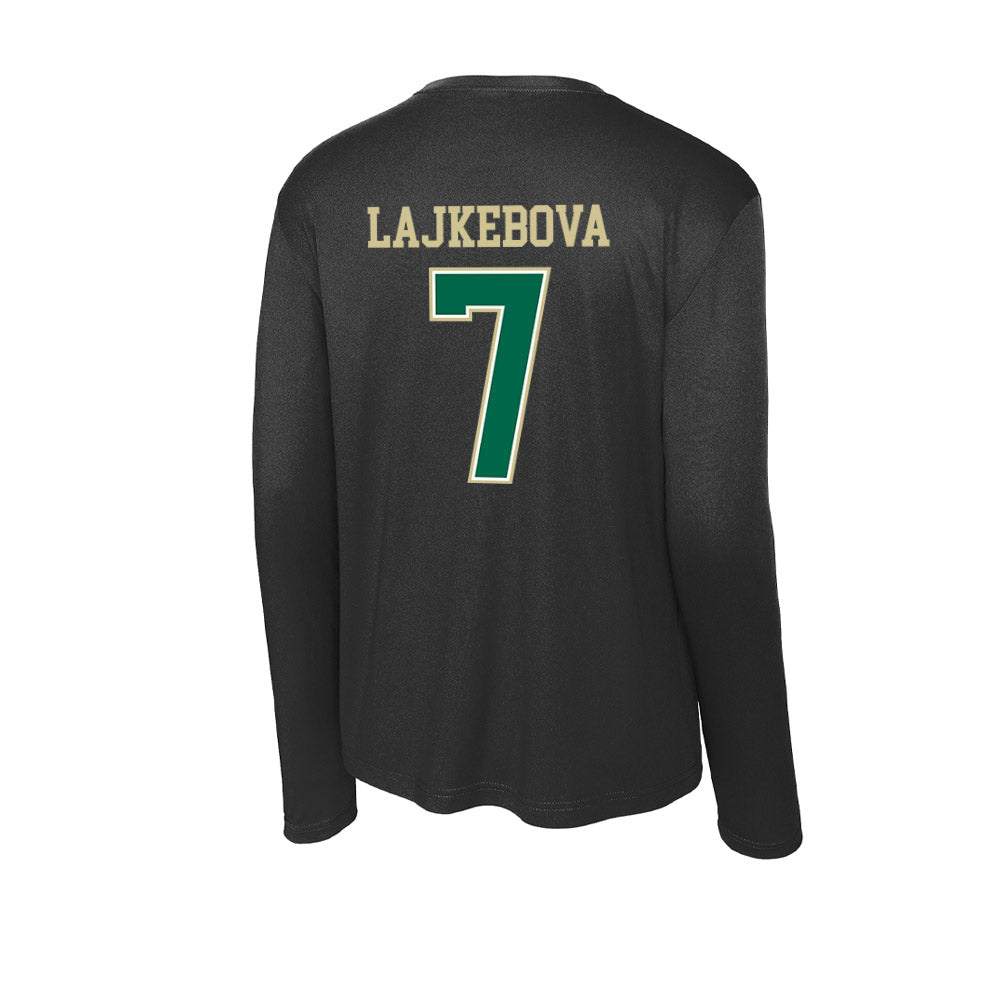 USF - NCAA Beach Volleyball : Teri Lajkebova - Activewear Long Sleeve T-Shirt-1