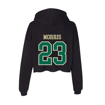 USF - NCAA Women's Lacrosse : Maddie Morris - Women's Crop Fleece Hoodie-1