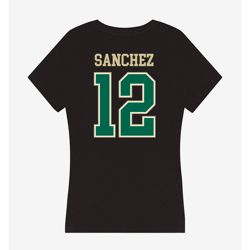 USF - NCAA Beach Volleyball : Aracelys Sanchez - Women's V-Neck T-Shirt-1