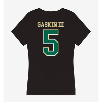 USF - NCAA Football : Fred Gaskin III - Women's V-Neck T-Shirt-1