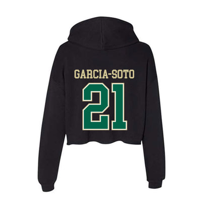 USF - NCAA Softball : Kathy Garcia-Soto - Women's Crop Fleece Hoodie-1