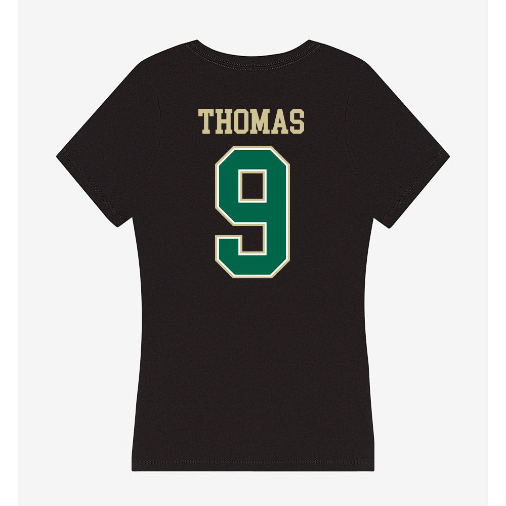 USF - NCAA Baseball : Eli Thomas - Women's V-Neck T-Shirt-1