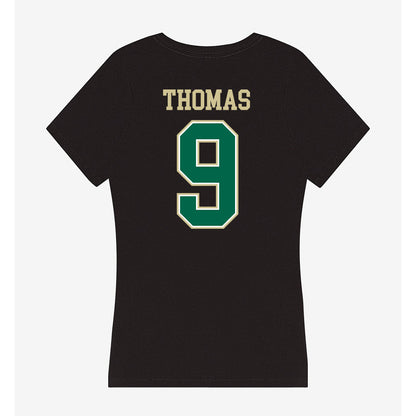 USF - NCAA Baseball : Eli Thomas - Women's V-Neck T-Shirt-1
