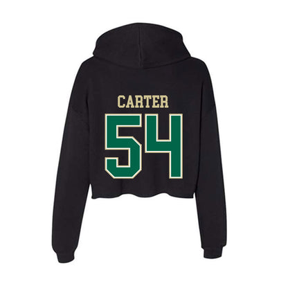 USF - NCAA Football : Braden Carter - Women's Crop Fleece Hoodie-1
