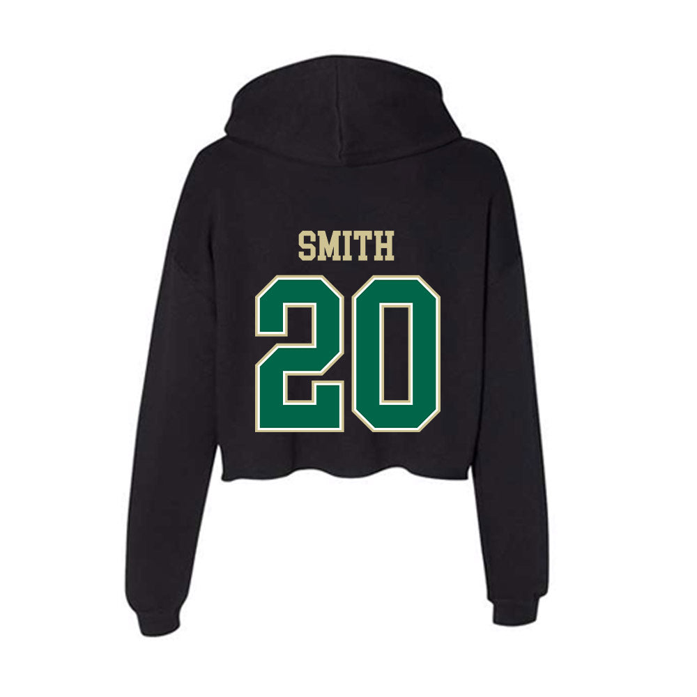 USF - NCAA Football : Jabari Smith - Women's Crop Fleece Hoodie-1