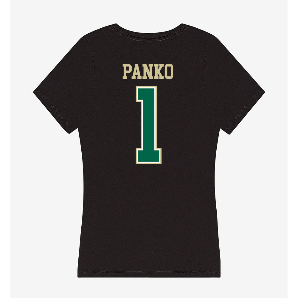 USF - NCAA Beach Volleyball : Julia Panko - Women's V-Neck T-Shirt-1