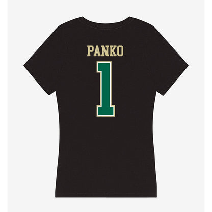 USF - NCAA Beach Volleyball : Julia Panko - Women's V-Neck T-Shirt-1