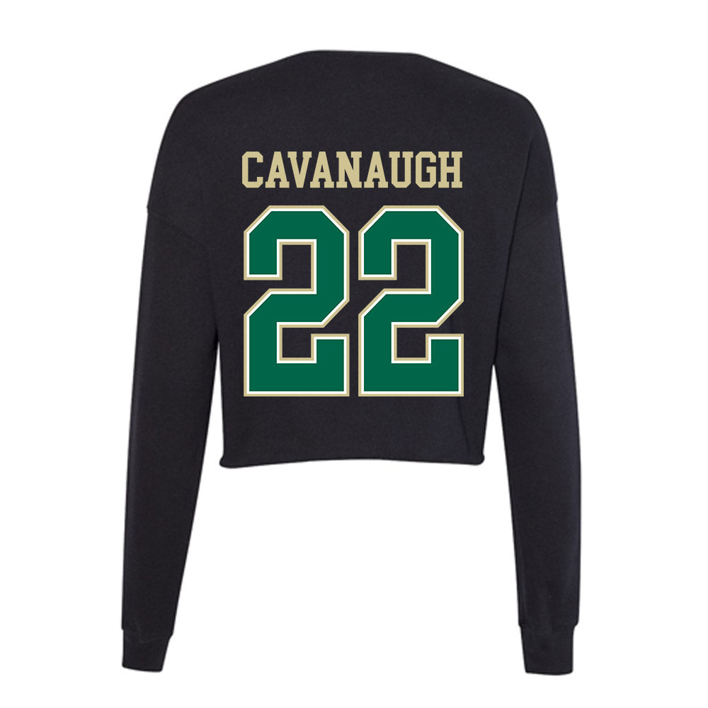 USF - NCAA Women's Volleyball : Ally Cavanaugh - Women's Cropped Crew Fleece-1