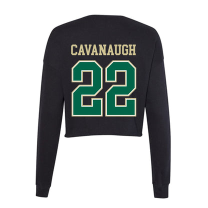 USF - NCAA Women's Volleyball : Ally Cavanaugh - Women's Cropped Crew Fleece-1
