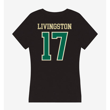 USF - NCAA Women's Lacrosse : Lucy Livingston - Women's V-Neck T-Shirt-1