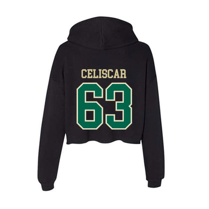 USF - NCAA Football : Joshua Celiscar - Women's Crop Fleece Hoodie-1