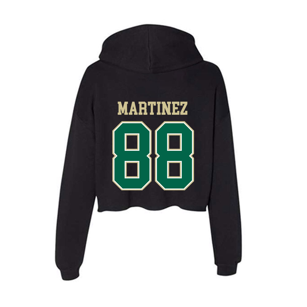 USF - NCAA Softball : Camille Martinez - Women's Crop Fleece Hoodie-1