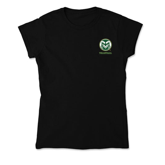 Colorado State - NCAA Women's Volleyball : Sofia Zabjek - Soft Style Women’s T-Shirt-0