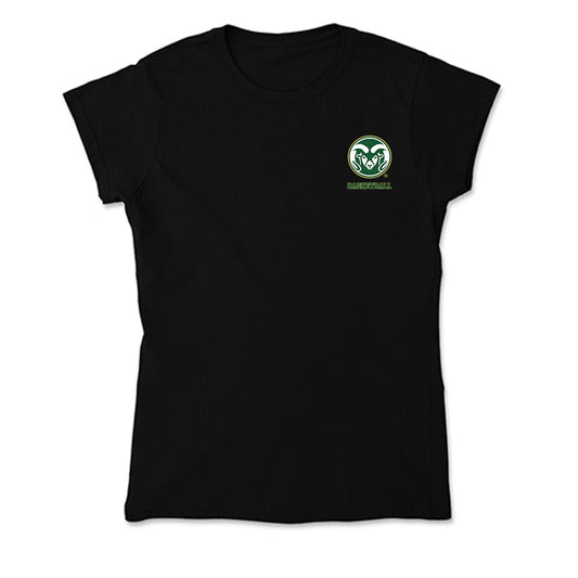 Colorado State - NCAA Men's Basketball : Augustinas Kiudulas - Soft Style Women’s T-Shirt-0