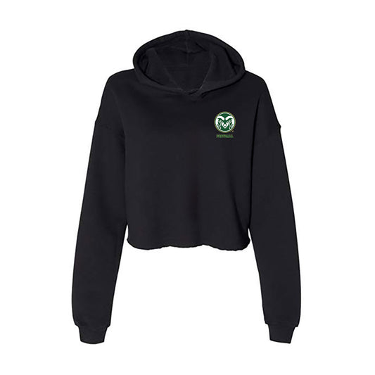Colorado State - NCAA Football : Edmari Binion - Women's Crop Fleece Hoodie-0
