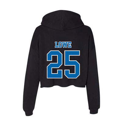 MTSU - NCAA Football : Jackson Lowe - Women's Crop Fleece Hoodie-1