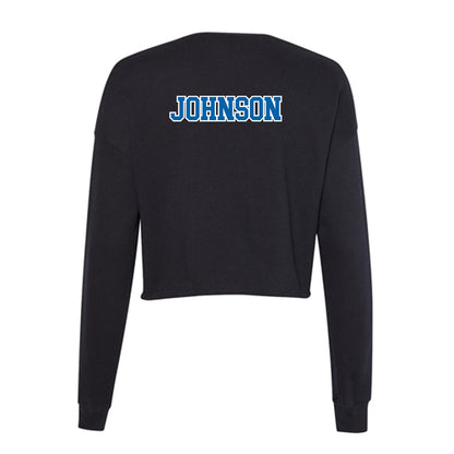 MTSU - NCAA Women's Golf : Nicole Johnson - Women's Cropped Crew Fleece-1