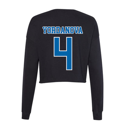 MTSU - NCAA Women's Soccer : Yana Yordanova - Women's Cropped Crew Fleece-1