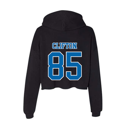 MTSU - NCAA Football : Neo Clifton - Women's Crop Fleece Hoodie-1