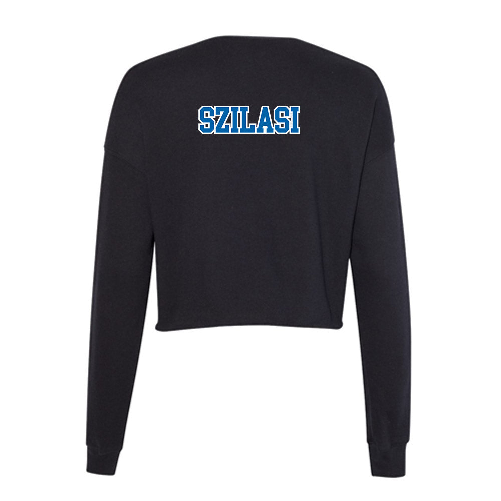 MTSU - NCAA Women's Tennis : Cara Szilasi - Women's Cropped Crew Fleece-1