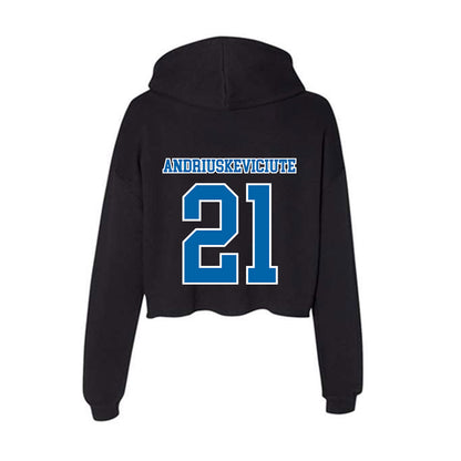 MTSU - NCAA Women's Soccer : Aive Andriuskeviciute - Women's Crop Fleece Hoodie-1