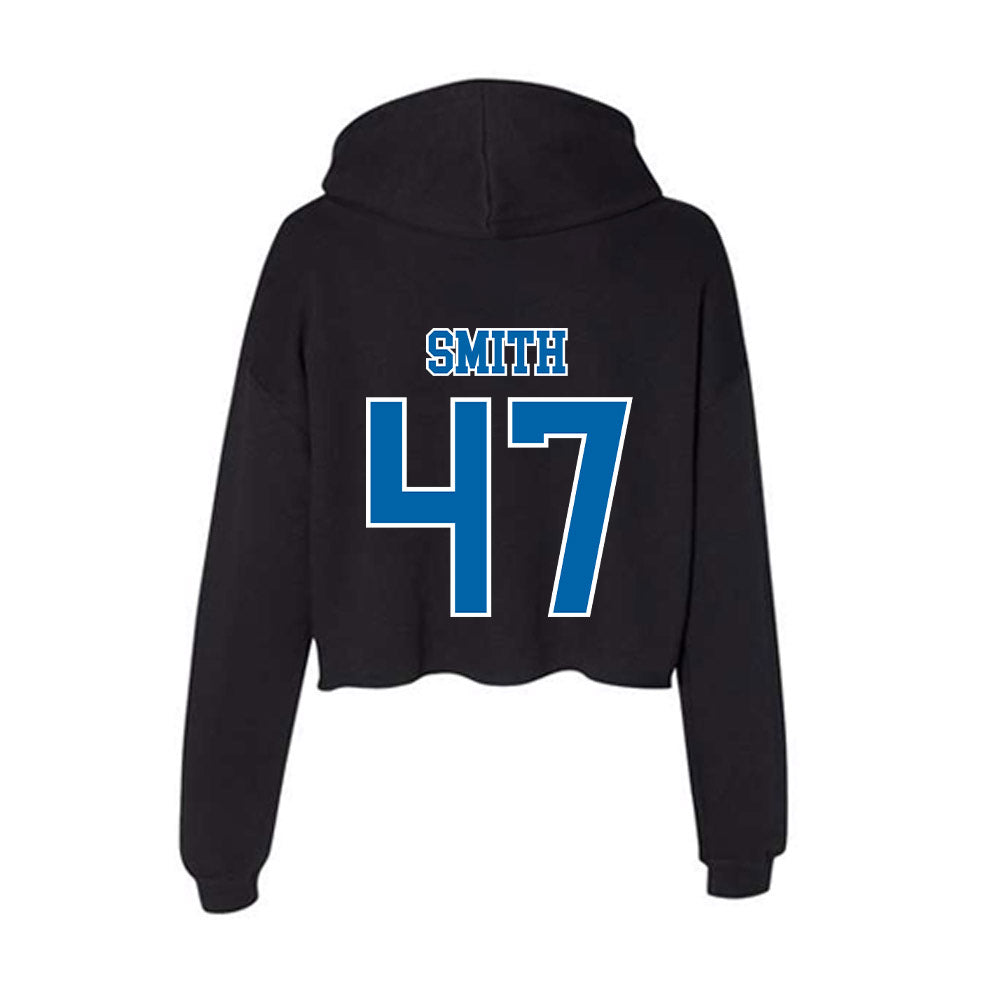 MTSU - NCAA Football : Chayce Smith - Women's Crop Fleece Hoodie-1