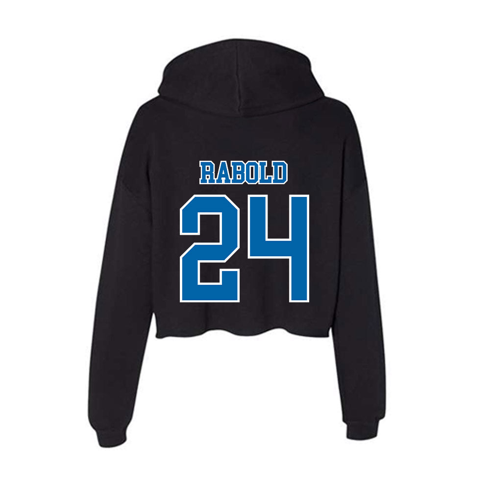 MTSU - NCAA Women's Soccer : Alexis Rabold - Women's Crop Fleece Hoodie-1