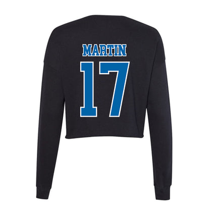 MTSU - NCAA Women's Soccer : Addie Martin - Women's Cropped Crew Fleece-1