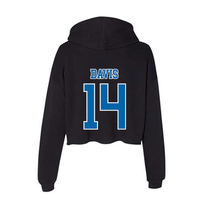 MTSU - NCAA Women's Basketball : Savannah Davis - Women's Crop Fleece Hoodie-1
