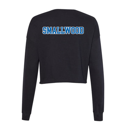 MTSU - NCAA Men's Track & Field : Jason Smallwood - Women's Cropped Crew Fleece-1