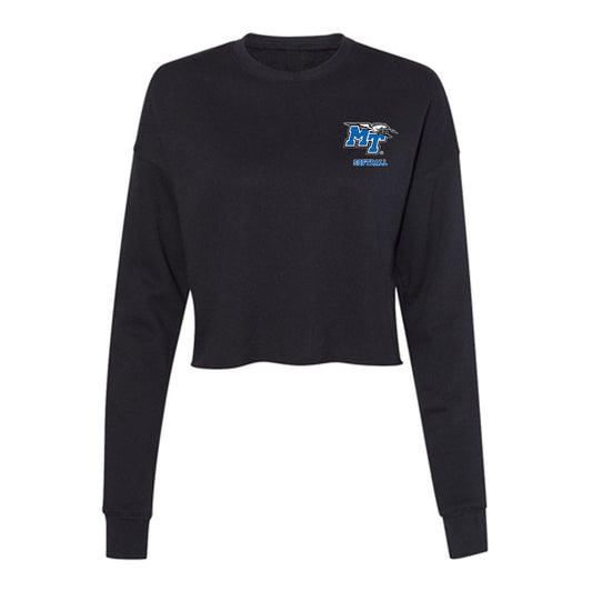 MTSU - NCAA Softball : Lucie McDonald - Women's Cropped Crew Fleece-0