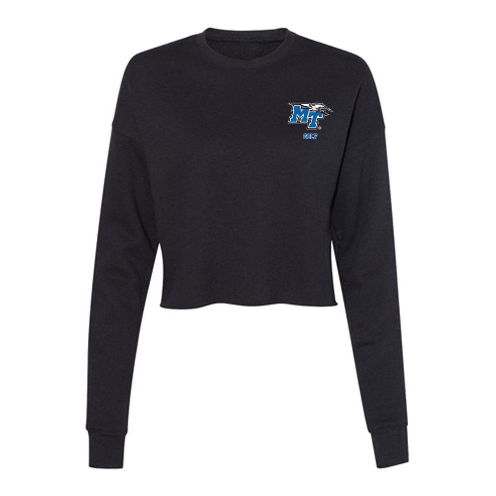 MTSU - NCAA Women's Golf : Abbie Lee - Women's Cropped Crew Fleece-0
