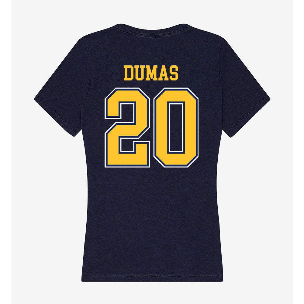 Murray State - NCAA Football : Chavaris Dumas - Women's V-Neck T-Shirt-1