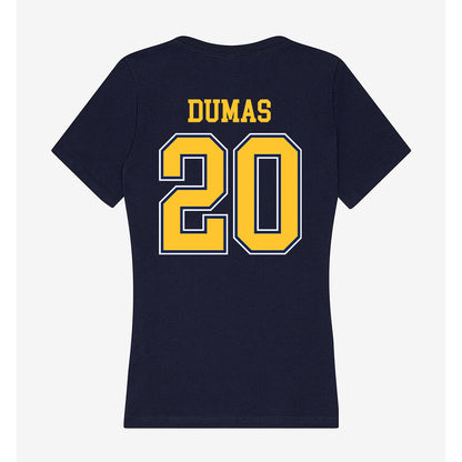 Murray State - NCAA Football : Chavaris Dumas - Women's V-Neck T-Shirt-1
