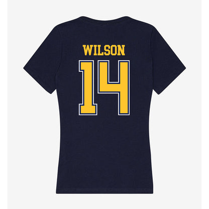 Murray State - NCAA Women's Soccer : Megan Wilson - Women's V-Neck T-Shirt-1